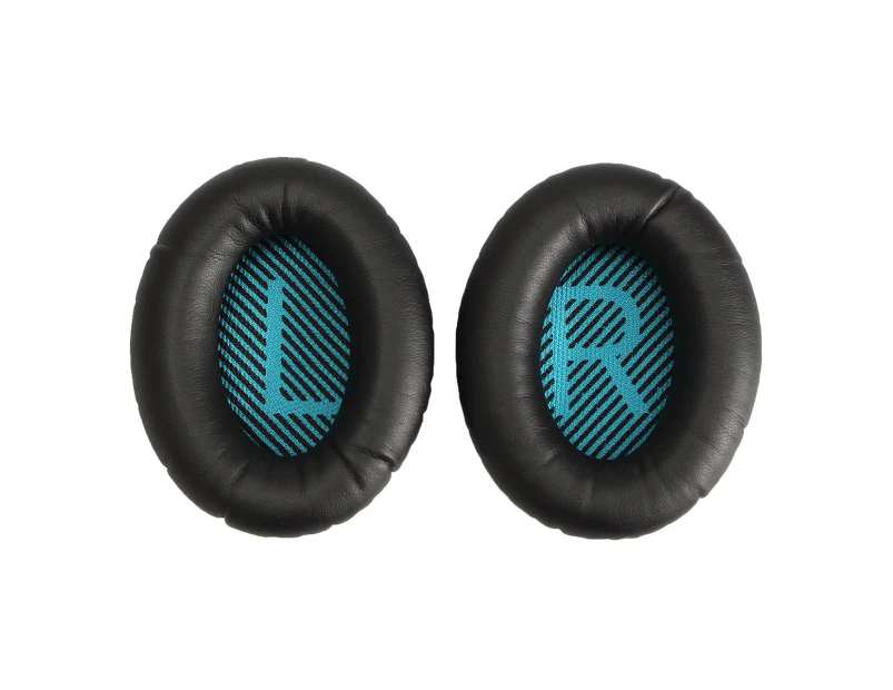 Black Ear Pads Cushions for Bose QuietComfort 2 QC2 15 QC15 25 QC25 SoundLink Around-Ear II 2 AE2 AE2i AE2w SoundTrue Around-Ear II Headphone