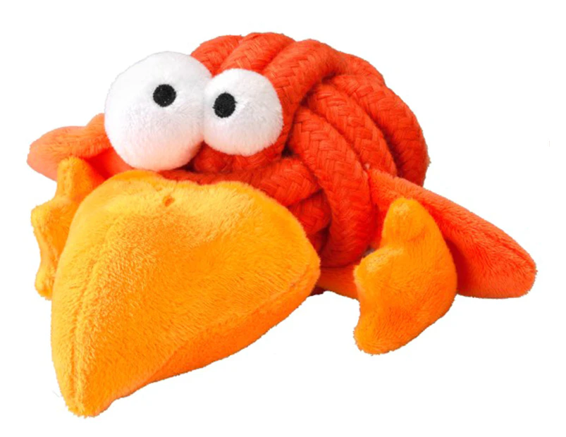 Coockoo Bobble Giant Plush Dog Toy - Orange