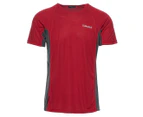 ThermaTech Men's SpeedDri Ultra Base Layer Tee / T-Shirt / Tshirt - Red