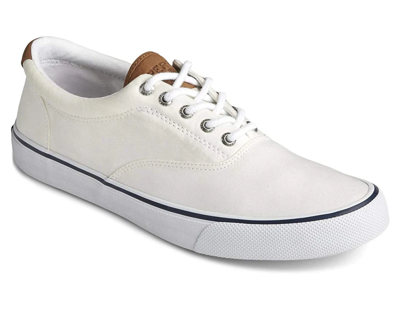 Sperry Mens Striper Fabric Low Top Lace Up Fashion Sneakers