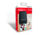 AGFA Realipix Mini P (53 x 86 mm) Wireless Portable Photo Printer with 4Pass Printing Technology, Black