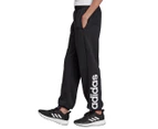 Adidas Youth Boys' Essentials Linear Trackpants / Tracksuit Pants - Black/White