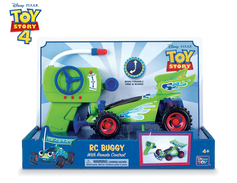 Toy Story 4 R/C Buggy Toy - Green/Multi