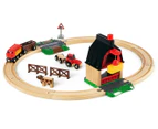 Brio 20-Piece Farm Railway Play Set