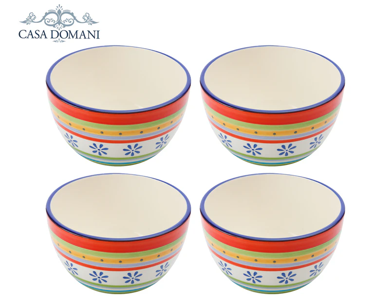 Set of 4 Casa Domani 15cm Ipanema Rice Bowls