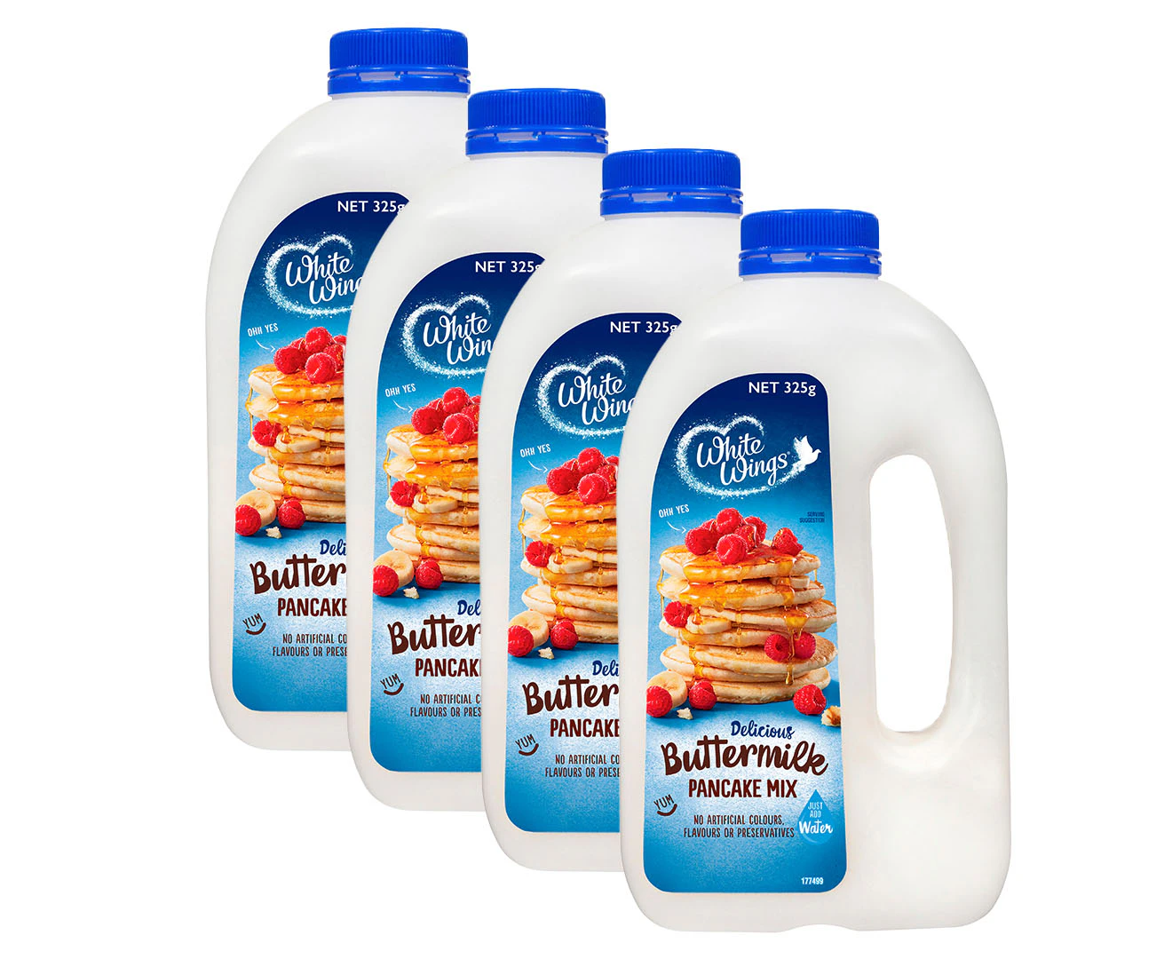 4 x White Wings Buttermilk Pancakes Shaker 325g