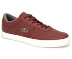Lacoste Men's Court-Master 319 4 Sneakers - Dark Red/Brown