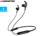 Monster iSport Spirit In-Ear BT Wireless Neck Band Earphones - Black