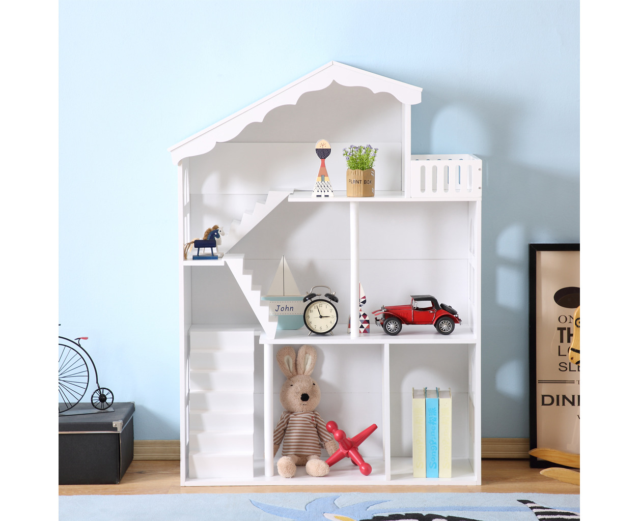 dolls house bookcase