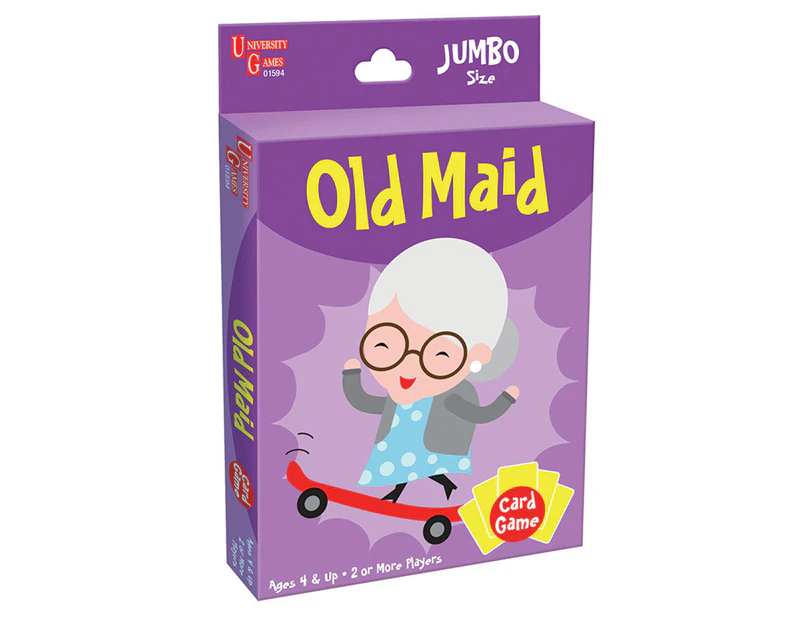 University Games Old Maid Card Game Giant Size Edition