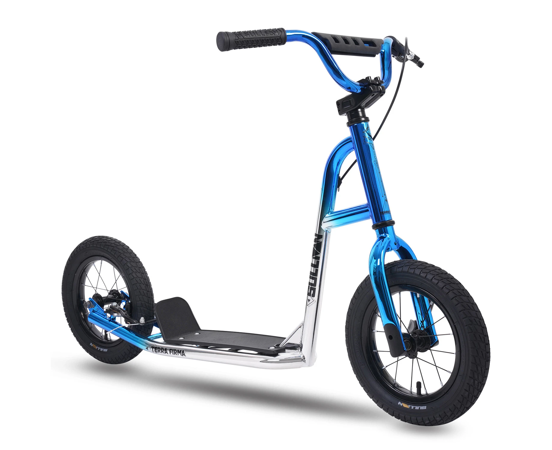 Sullivan 12" Terra Firma Scooter - Blue/Black/Silver