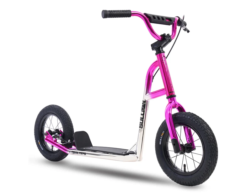 Sullivan 12" Terra Firma Scooter - Pink/Black/Silver