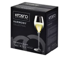 Set of 6 Krosno 280mL Harmony Prosecco Wine Glasses
