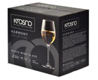 Set of 6 Krosno 370mL Harmony Wine Glasses