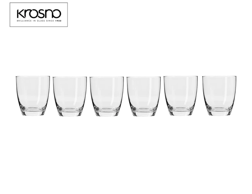 Set of 6 Krosno 390mL Harmony Tumblers