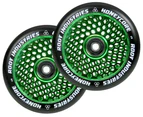 Root Industries HoneyCore 110mm Wheels | Black PU | Green | Pair