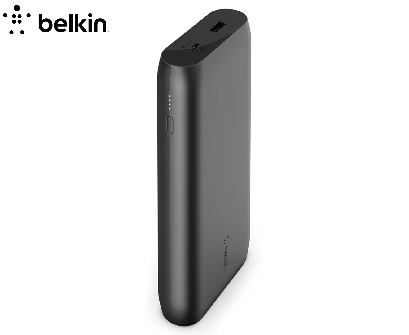 Belkin 20000mAh 12W USB-C/USB-A Power Bank Portable Battery Charger Black