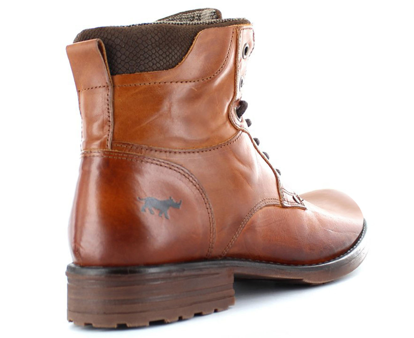 Wild Rhino Men's Panama Lace-Up Boots - Camel | Catch.co.nz