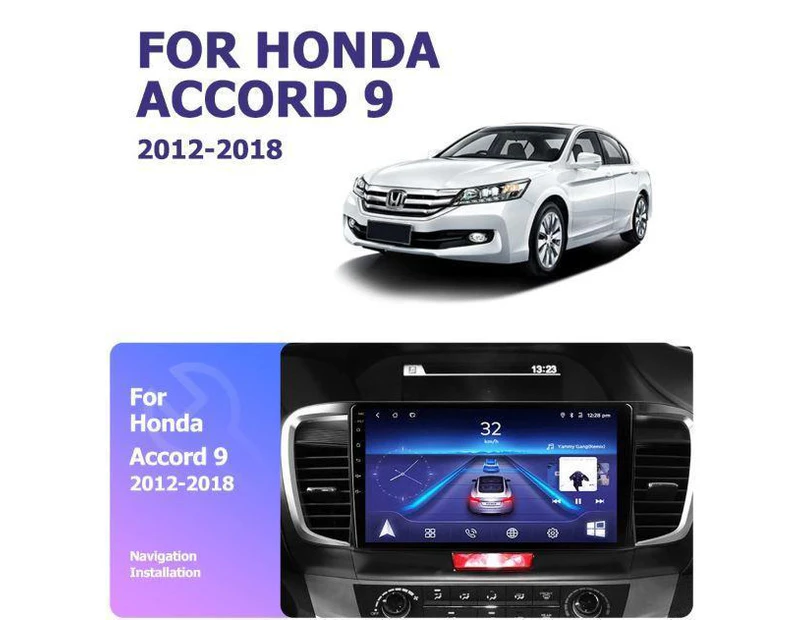 Car Dealz 9 Android 8.1 For Honda Accord 9 2012-2018 Head Unit Plus OEM Fascia - 2017, Left Hand Drive