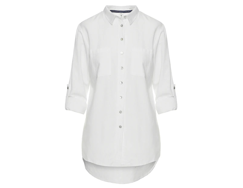 Elm Women's Summer Breeze Shirt - White