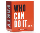 Who Can Do It Party Game