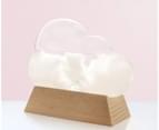 Cloud Storm Glass Weather Station 4