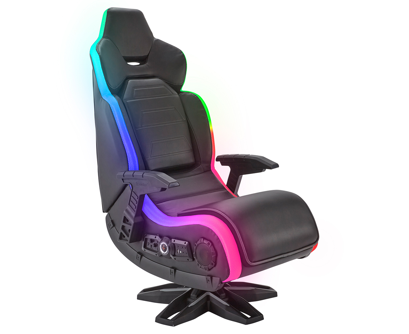 X Rocker EVO Elite 4.1 RGB LED Pedestal Gaming Chair