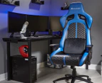 X Rocker Stinger Esports Gaming Chair w/ 4D Comfort - Blue