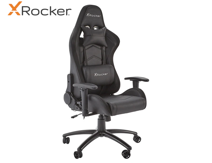 X Rocker Bravo Esport RGB Gaming Chair w/ Vibrant LED Lighting - Black