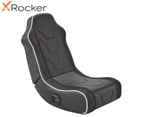 X Rocker Chimera RGB Floor Rocker Gaming Chair - Black/White