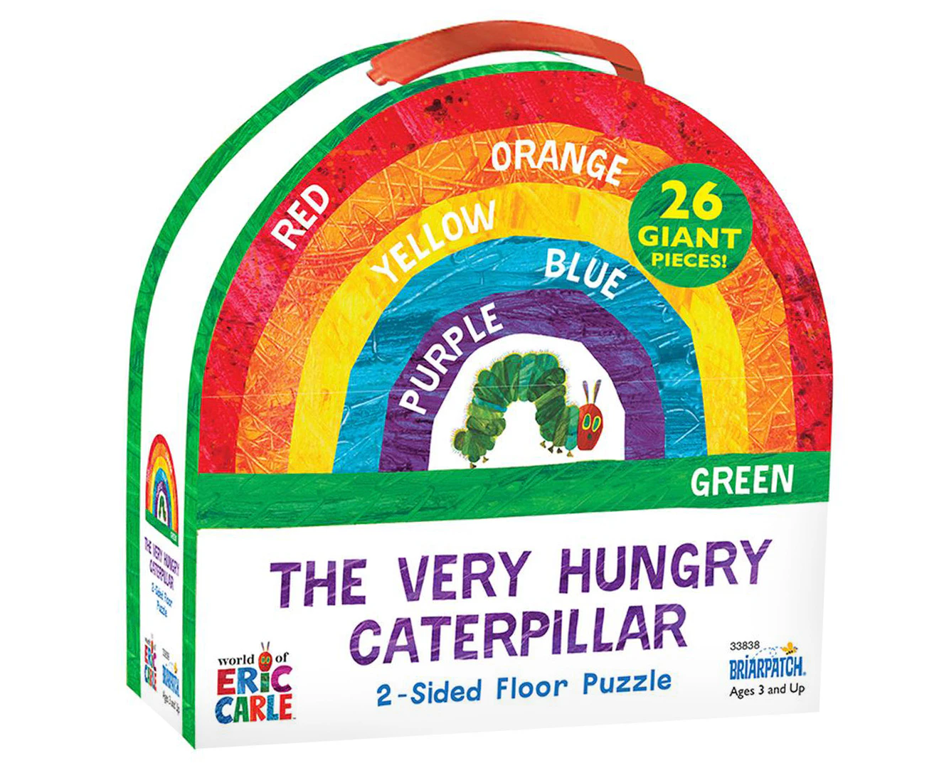 The Very Hungry Caterpillar 2-Sided Floor Puzzle Kids/Children Activity Toy 3+