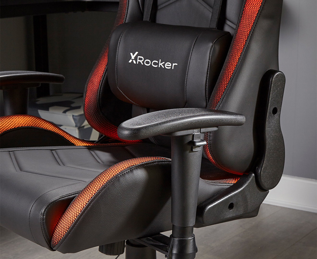 light up rocker gaming chair