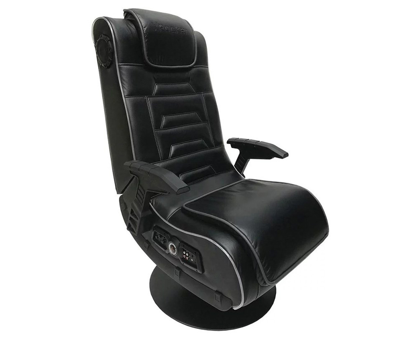 leather x rocker gaming chair