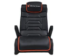 X Rocker Sentinel 4.1 Floor Rocker Gaming Chair - Black/Orange