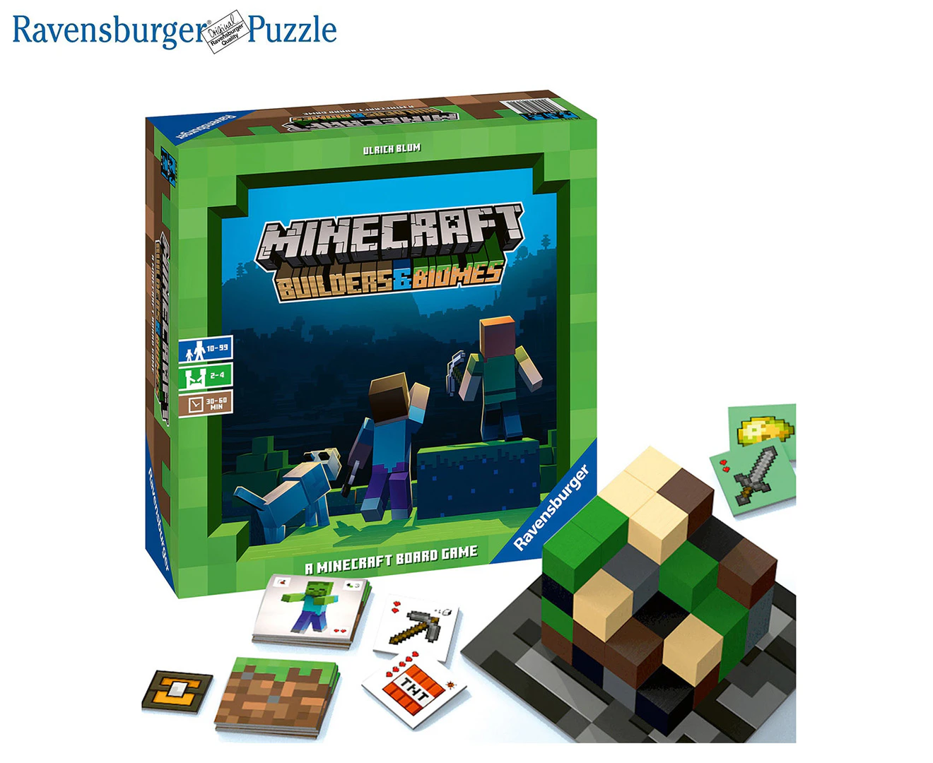 Minecraft Builders & Biomes Board Game