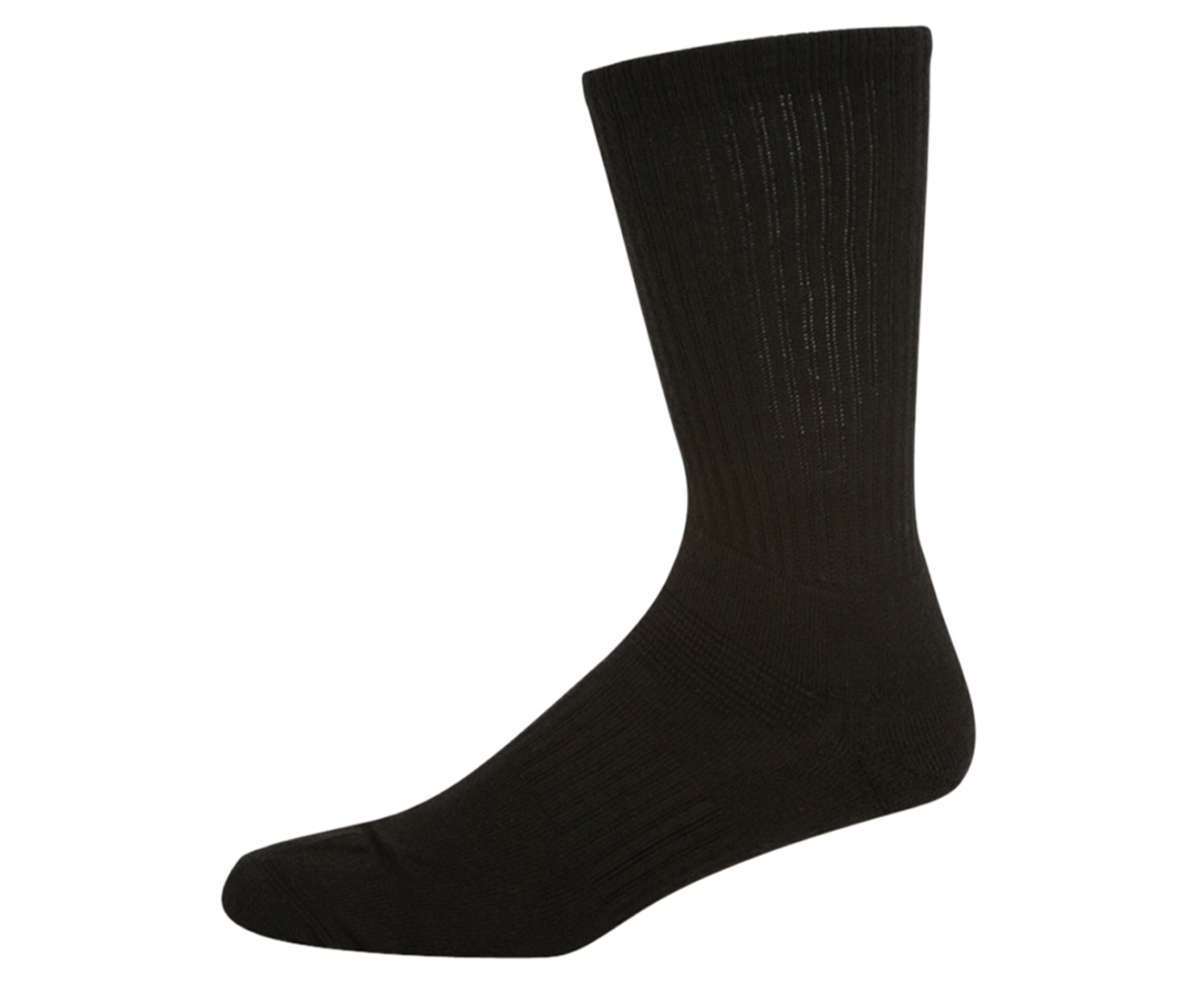 Pussyfoot Socks Men's Comfort Bamboo Sport Socks - Black | Catch.com.au