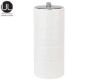 Urban Lines 15.5x37cm Hush Toilet Roll Canister - White