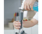 DOLANX Dish Brush with Soap Dispenser Pot Scrubber Kitchen Sink Pan Brush