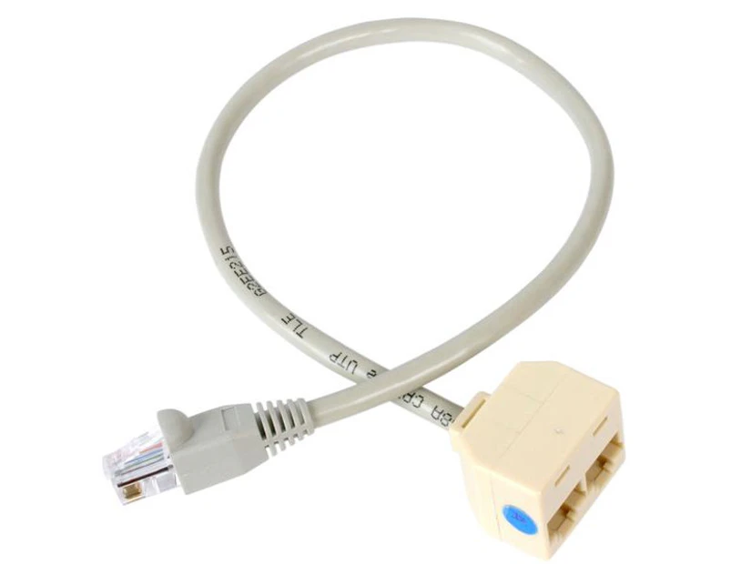 StarTech 2-to-1 RJ45 Splitter Cable Adapter - F/M
