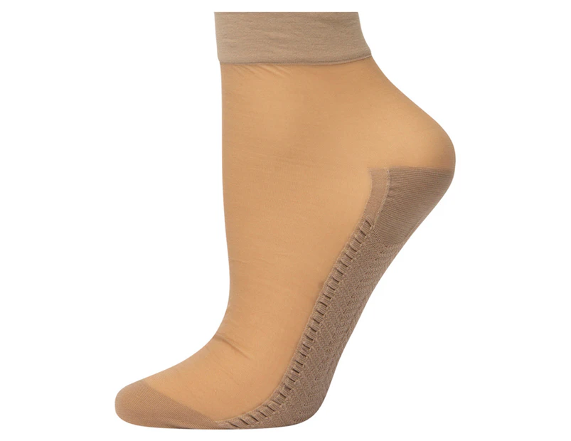 Pussyfoot Women's Sheer Ankle High Stockings - Nude