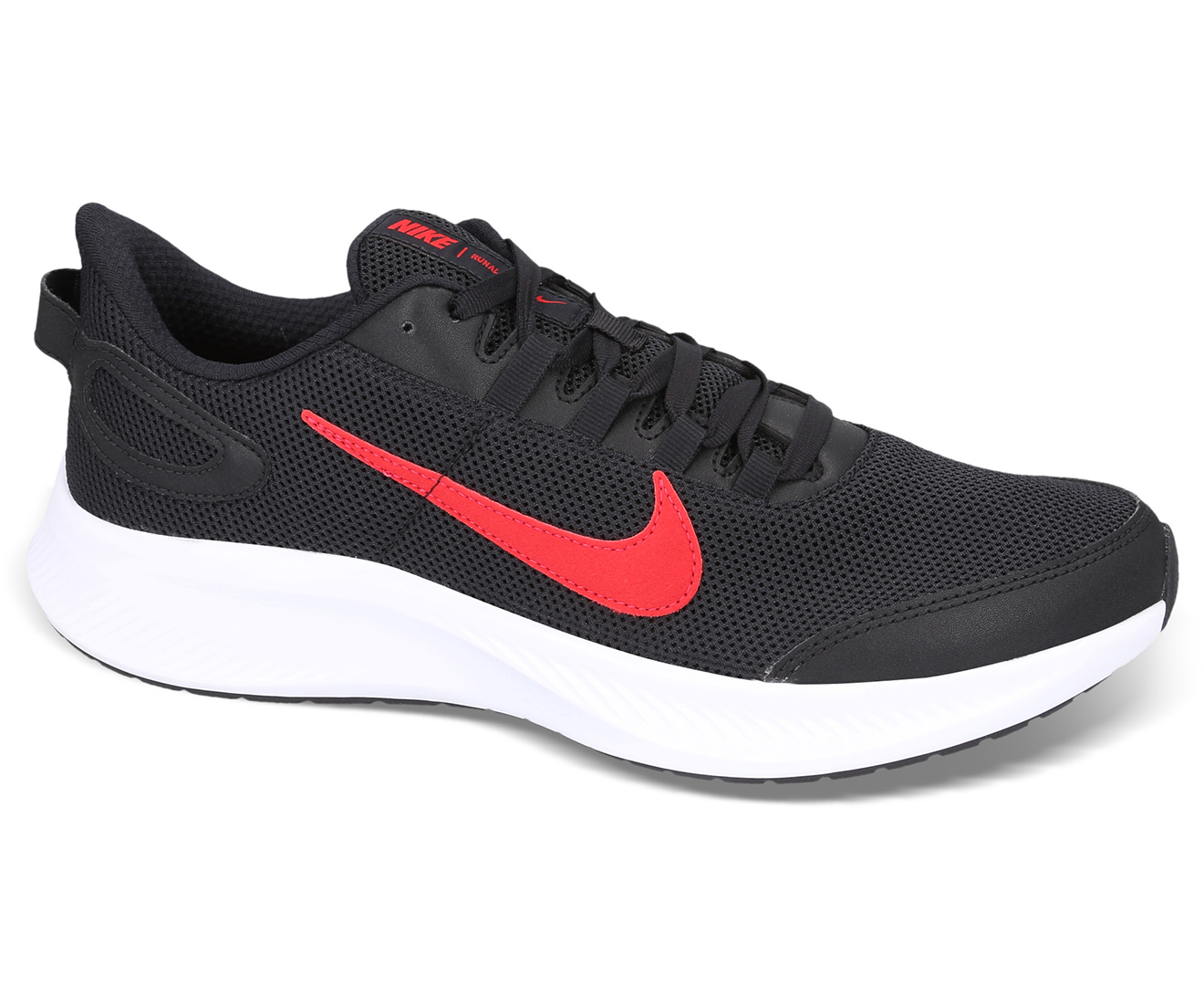 Nike Men's Runallday 2 Running Shoes - Black/University Red/White ...