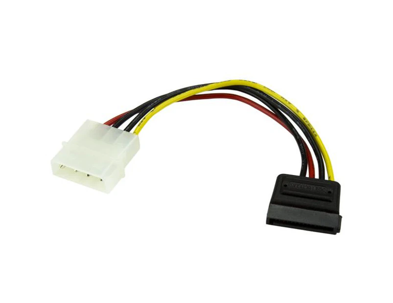 StarTech 6in 4 Pin Molex to SATA Power Cable Adapter