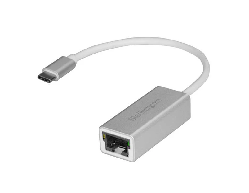 StarTech.com USB-C to Gigabit Network Adapter - Silver US1GC30A