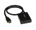 StarTech HDMI 2-Port 4K Video Splitter with USB or Power Adapter