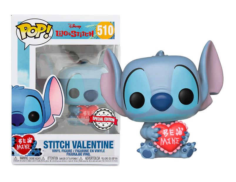 Afstudeeralbum stimuleren Paragraaf POP! Disney Lilo & Stitch Valentine Vinyl Figure | Catch.com.au