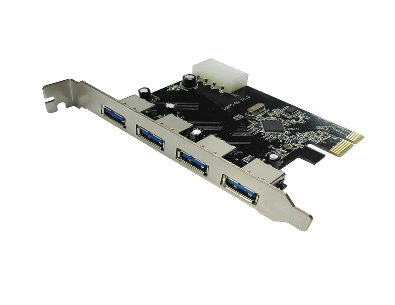 Volans VL-PU34 USB 3.0 4-Port PCI-E Expansion Card