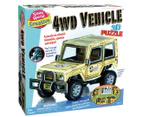 Small World Creative 4WD Vehicle 3D Puzzle - Multi