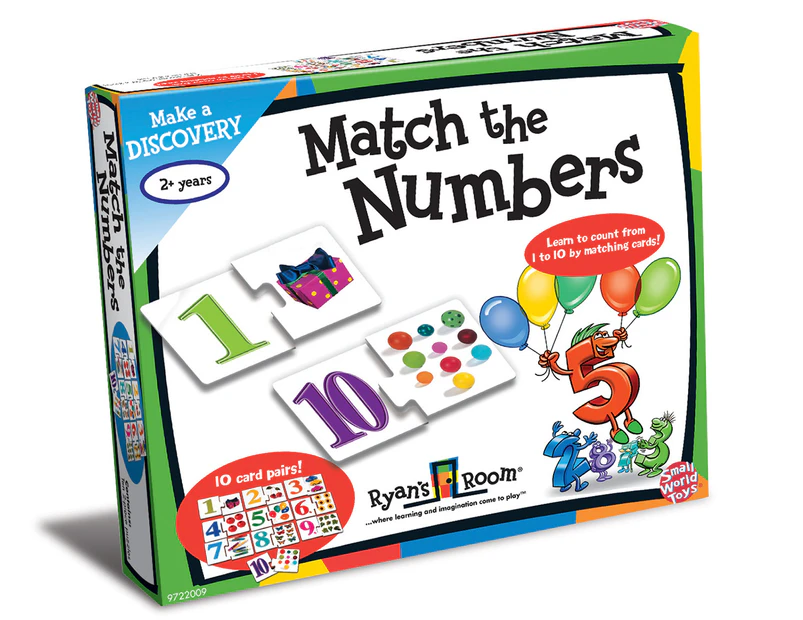 Small World Match The Numbers Game