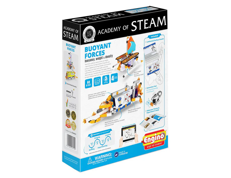 Engino Academy of STEAM: Buoyant Forces 4-In-1 Model Playset
