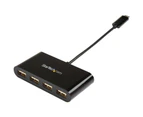 StarTech ST4200MINIC 4 Port USB C Hub - Mini Hub - USB-C to 4x USB-A - USB2.0